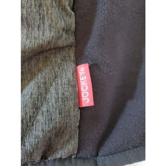 Jockey  Vest Women's Large Gray Red Quilted Zippered - Picture 4 of 4